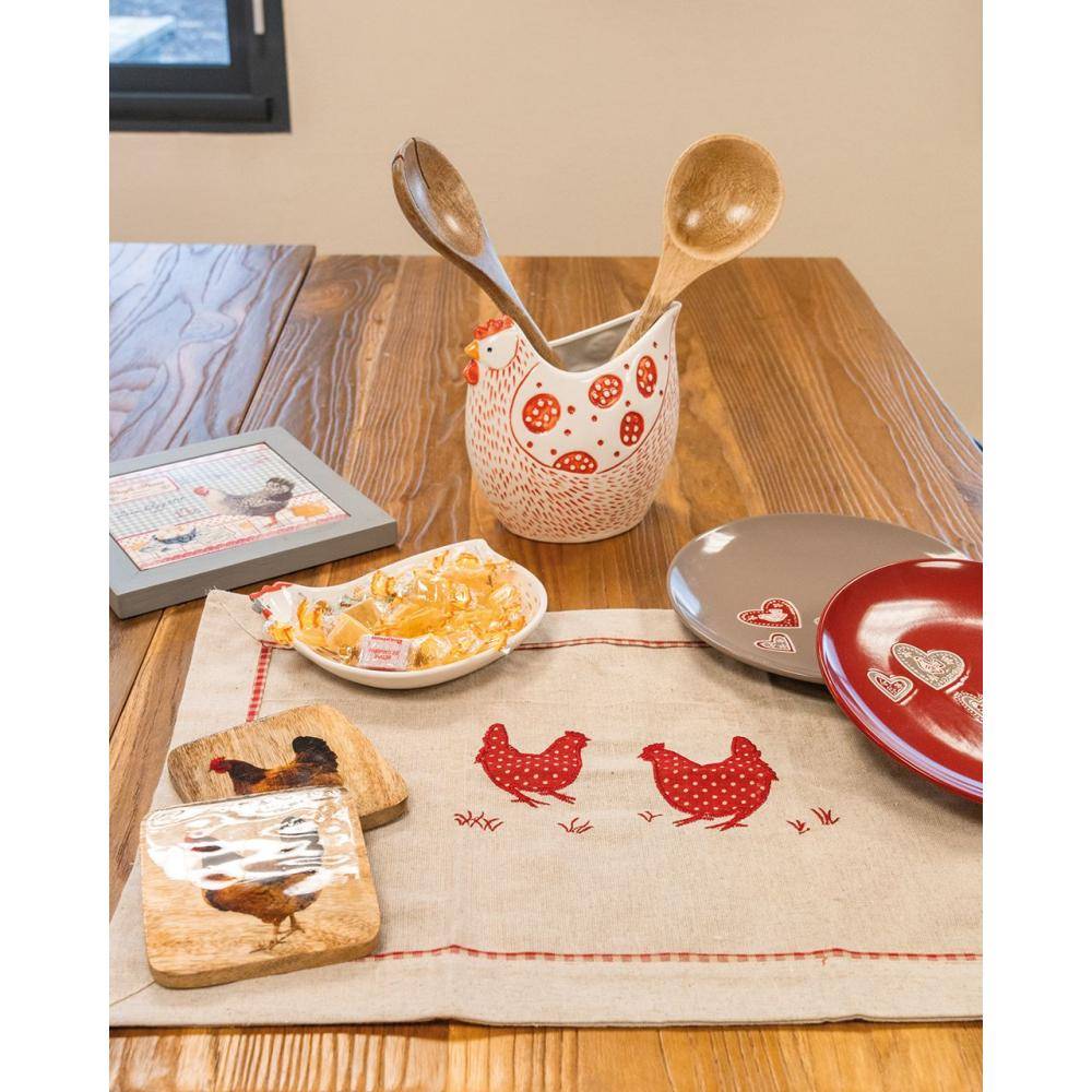 Aubry Gaspard - Set de table en coton (Lot de 4) - Image 2