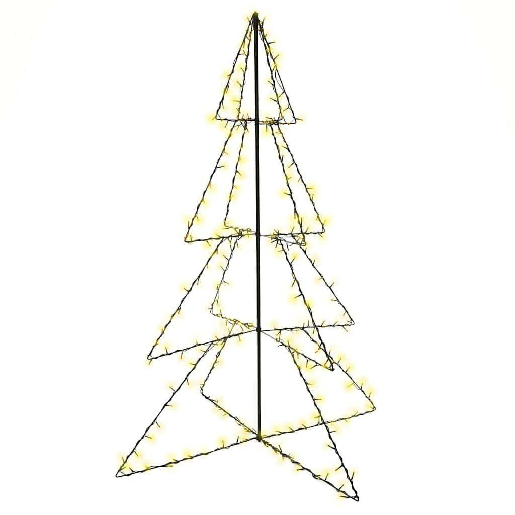 Sapin de Noël | Arbre de Noël cône 240 LED d'intérieur/d'extérieur 115x150 cm Maison Chic - Image 1