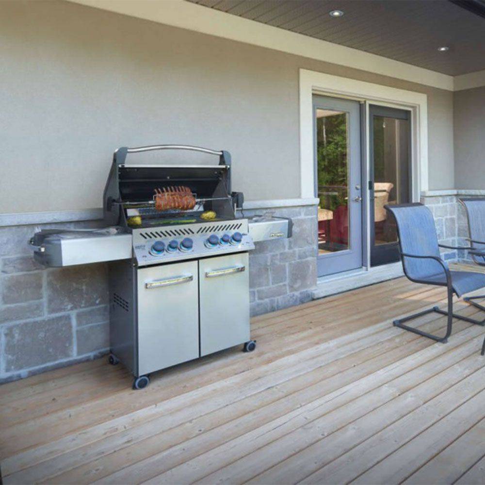 Napoleon - Barbecue à gaz Prestige 500 - Inox - Image 2