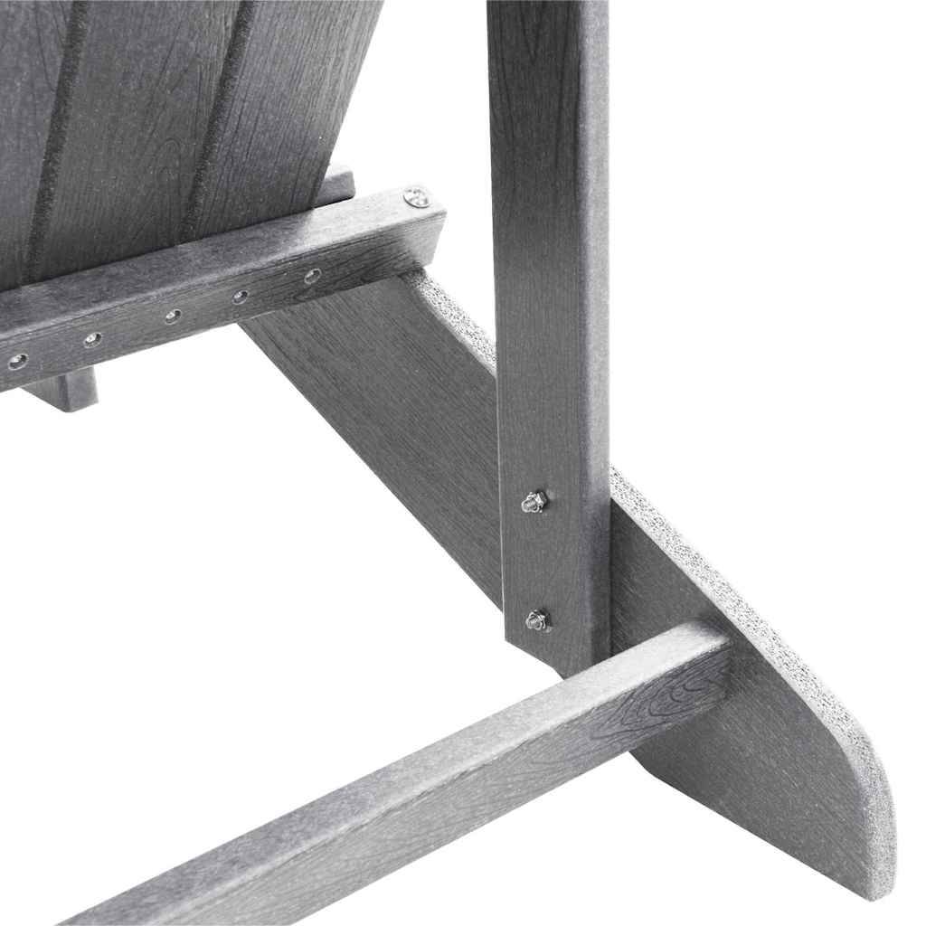 PANGIVO - Chaise de jardin Polyéthylène Gris clair 83 x 74 x 92 cm, Poids :42.96kg - PANGIVO - Image 8