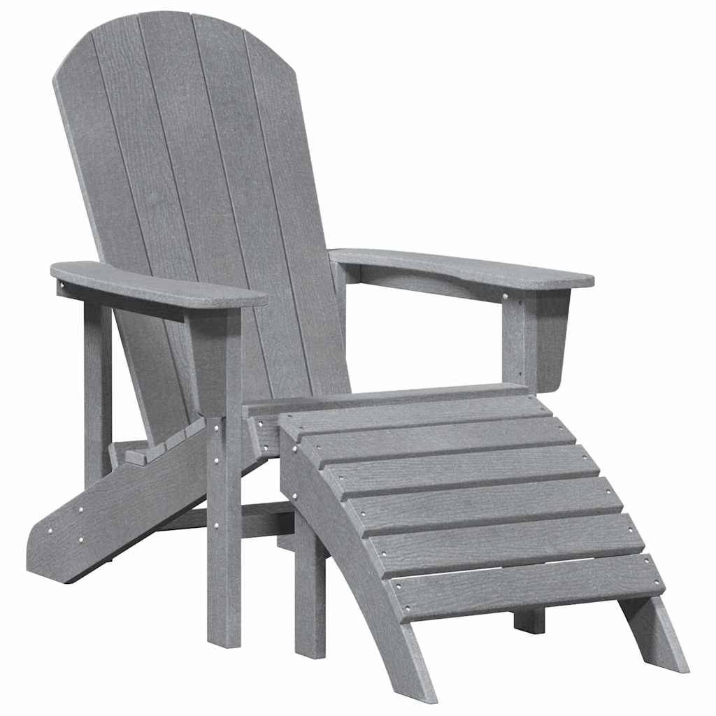PANGIVO - Chaise de jardin Polyéthylène Gris clair 83 x 74 x 92 cm, Poids :42.96kg - PANGIVO - Image 4