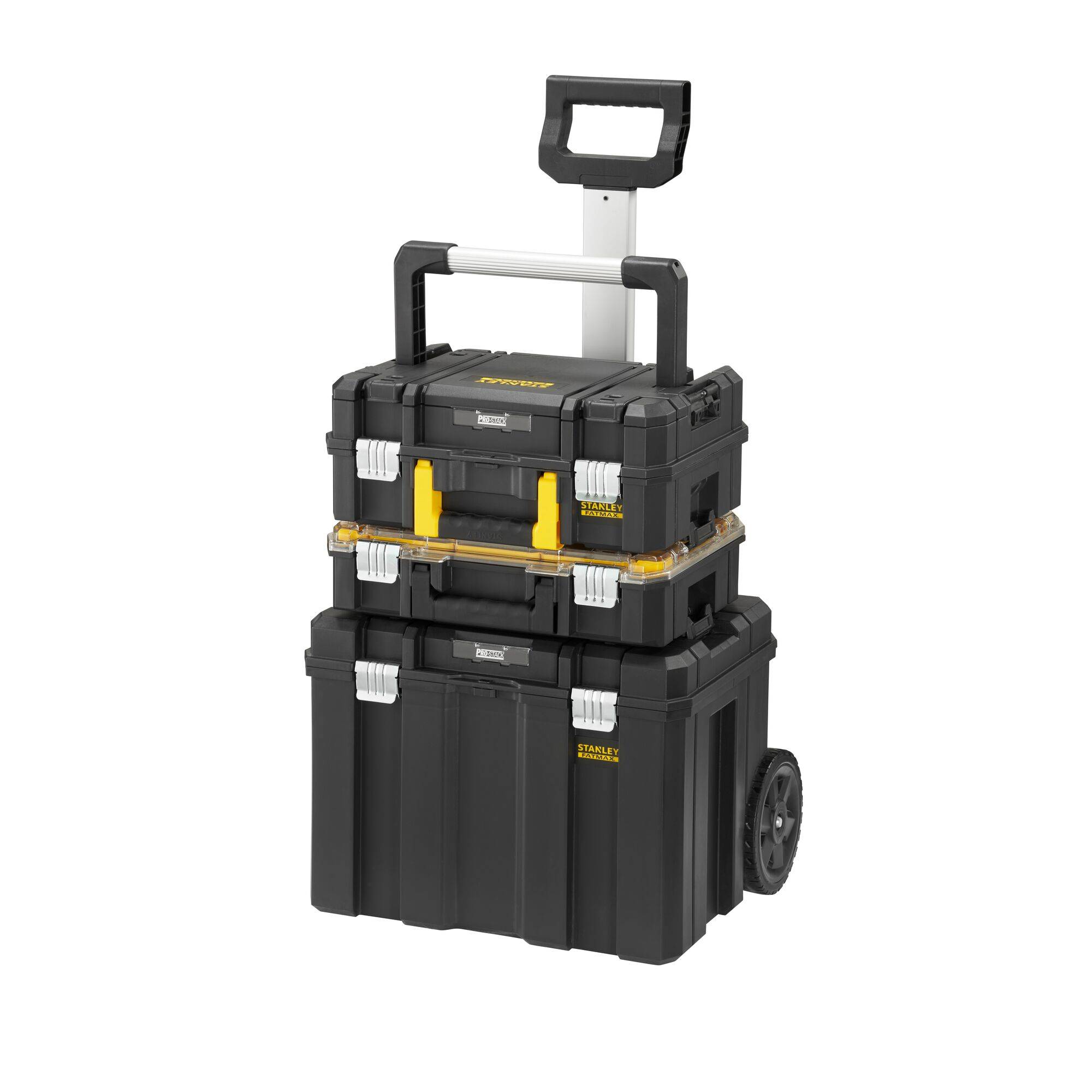 stanley - STANLEY FATMAX Tour Mobile TSTAK PRO-STACK - FMST1-80103 - Organiseur 7 Compartiments - Mallette 14 L - Image 1