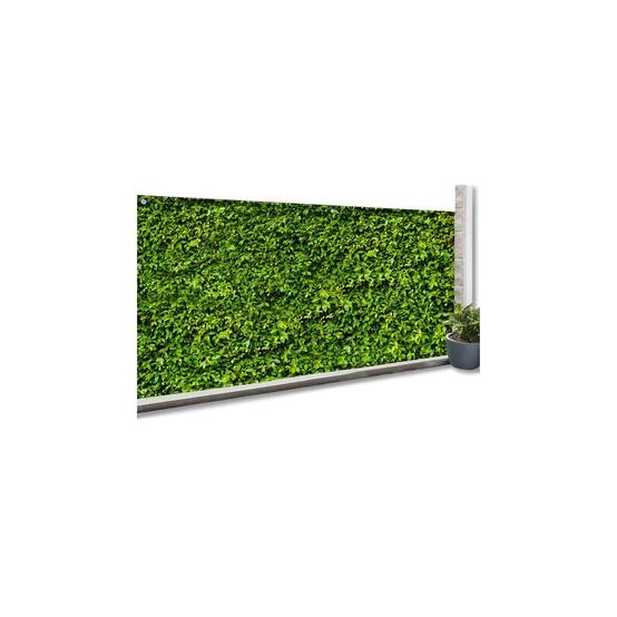 Brise vue occultant 1,8 x 10 M imprimé feuillage 160 gr/m² - Image 2