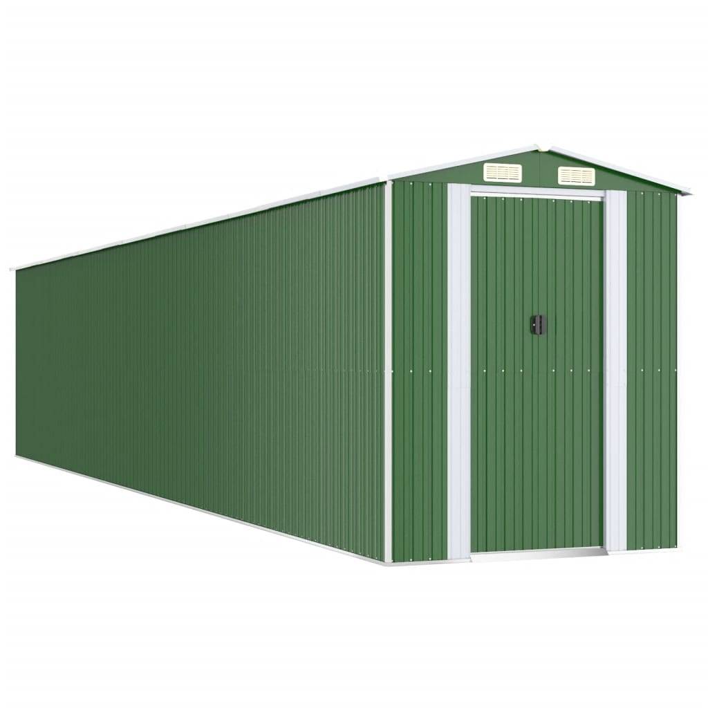 Vidaxl - Abri de jardin Vert 192x1021x223 cm Métal galvanisé vidaXL 3147437 - Image 2