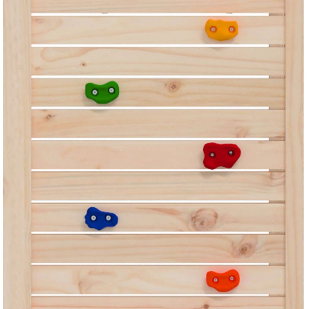 Helloshop26 - Aire de jeux d'extérieur balançoires toboggan portiques robuste jeux jardin 308 x 321 x 169 cm bois de pin massif - Image 7