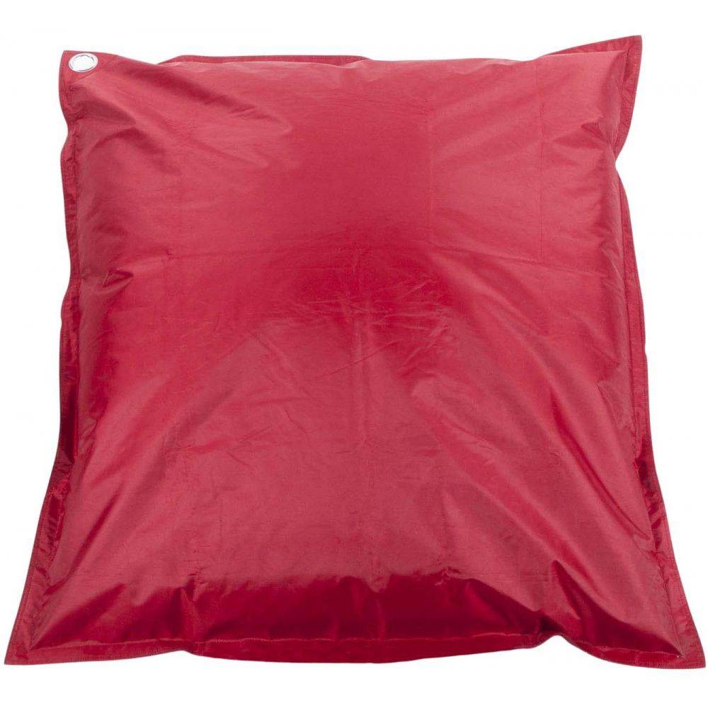 Jardindeco - Grand coussin uni Maxi Bordeaux - Image 3