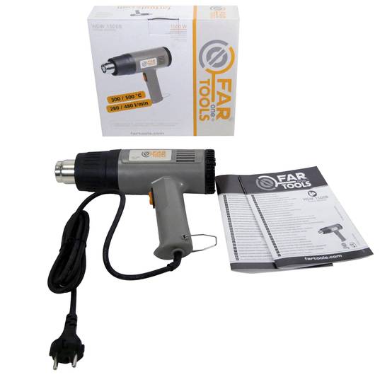 Décapeur thermique 1500W chauffe=300-500 °C FARTOOLS - Image 2