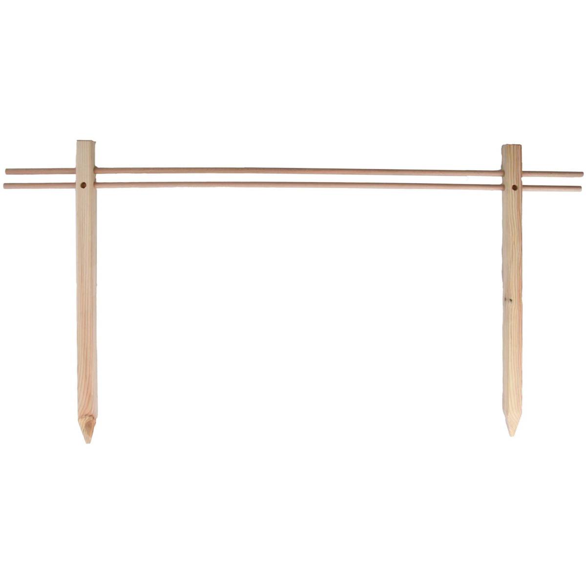 Esschert Design - Support en bois de pin pour plantes Vegetable garden 100 x 50 cm - Image 1