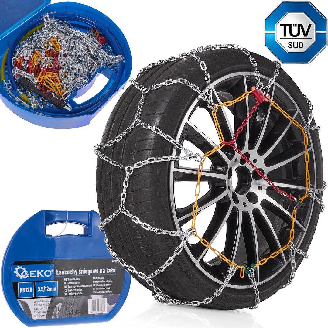 Entrepotbrico - Chaînes À Neige  Pour Véhicule 3,5 Et 12 Mm Ensemble Deux Roues - Image 1