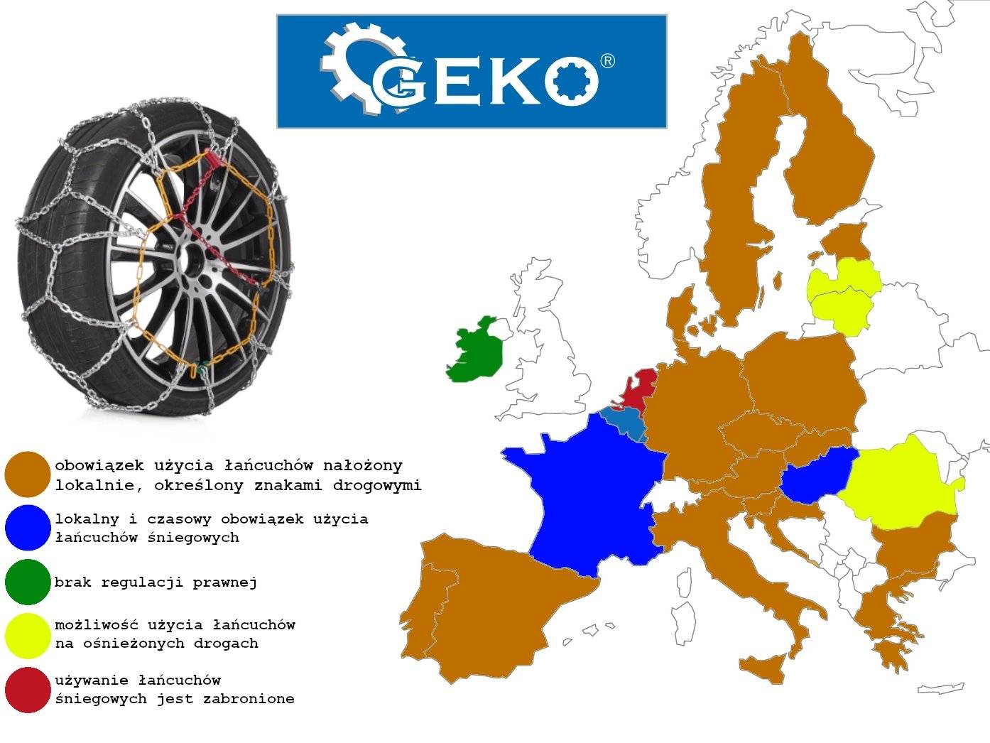 Entrepotbrico - Chaînes À Neige  Pour Véhicule 3,5 Et 12 Mm Ensemble Deux Roues - Image 5