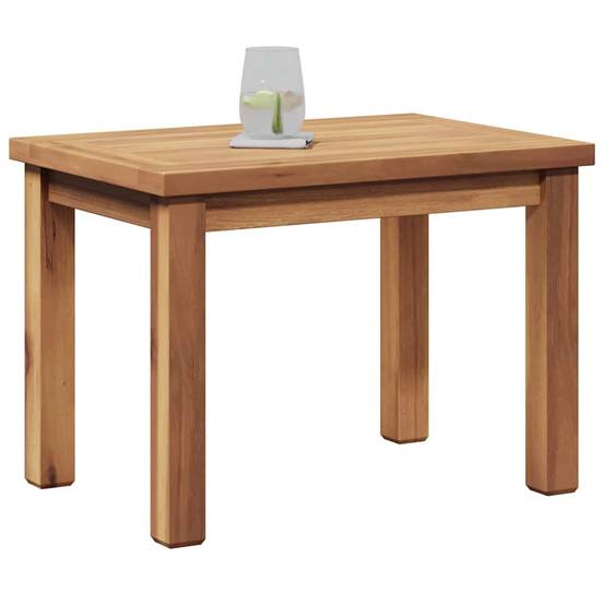 Table basse bois de teck massif marron 50 x 35 x 36 cm - PANGIVO - Image 3
