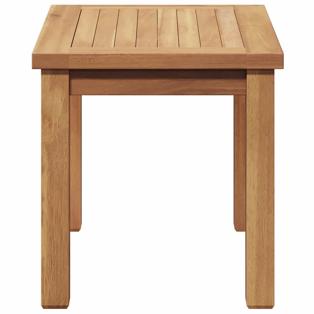 Table basse bois de teck massif marron 50 x 35 x 36 cm - PANGIVO - Image 6