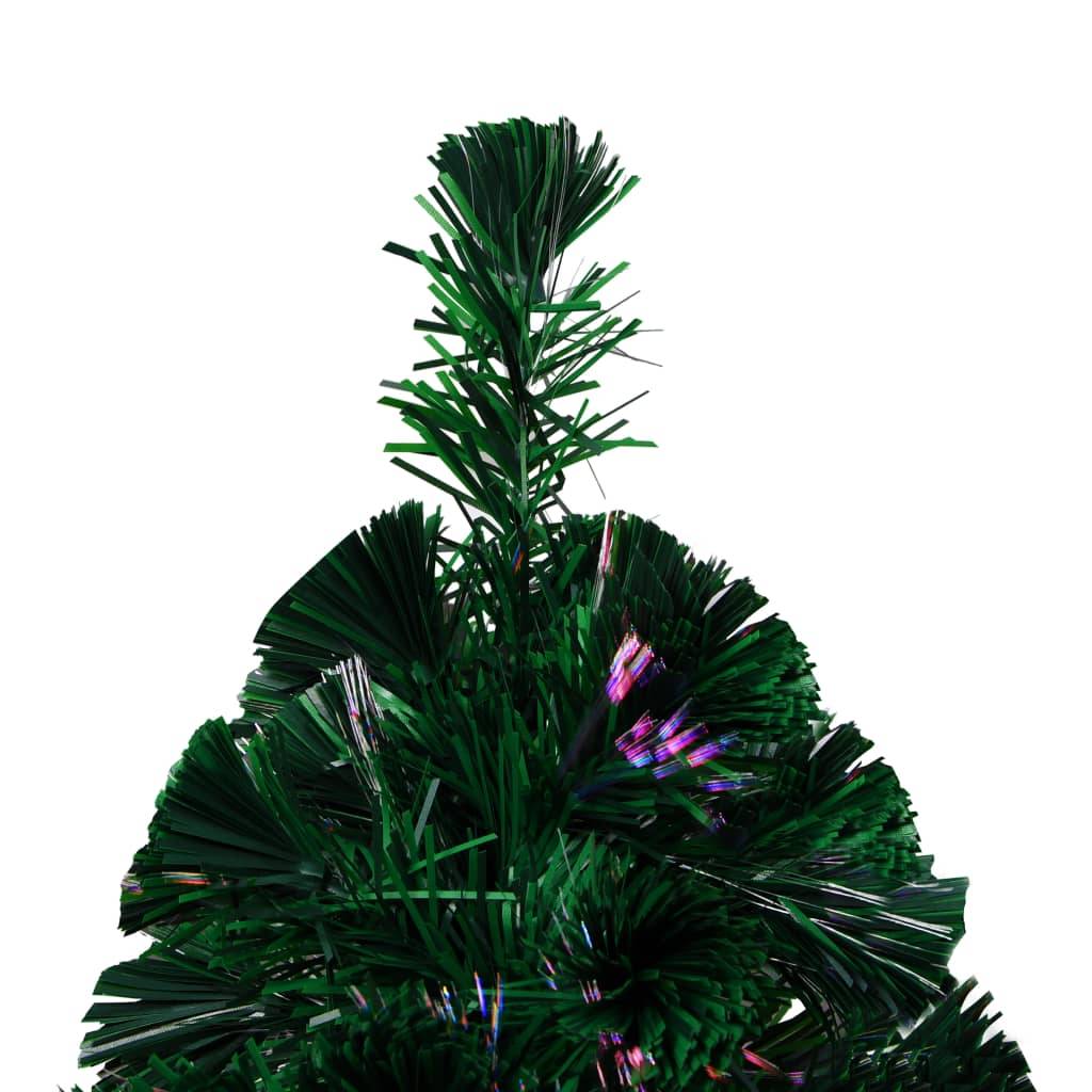 Sapin de Noël, Arbre de Noël artificiel avec support vert 120 cm fibre optique u2498q - Image 6