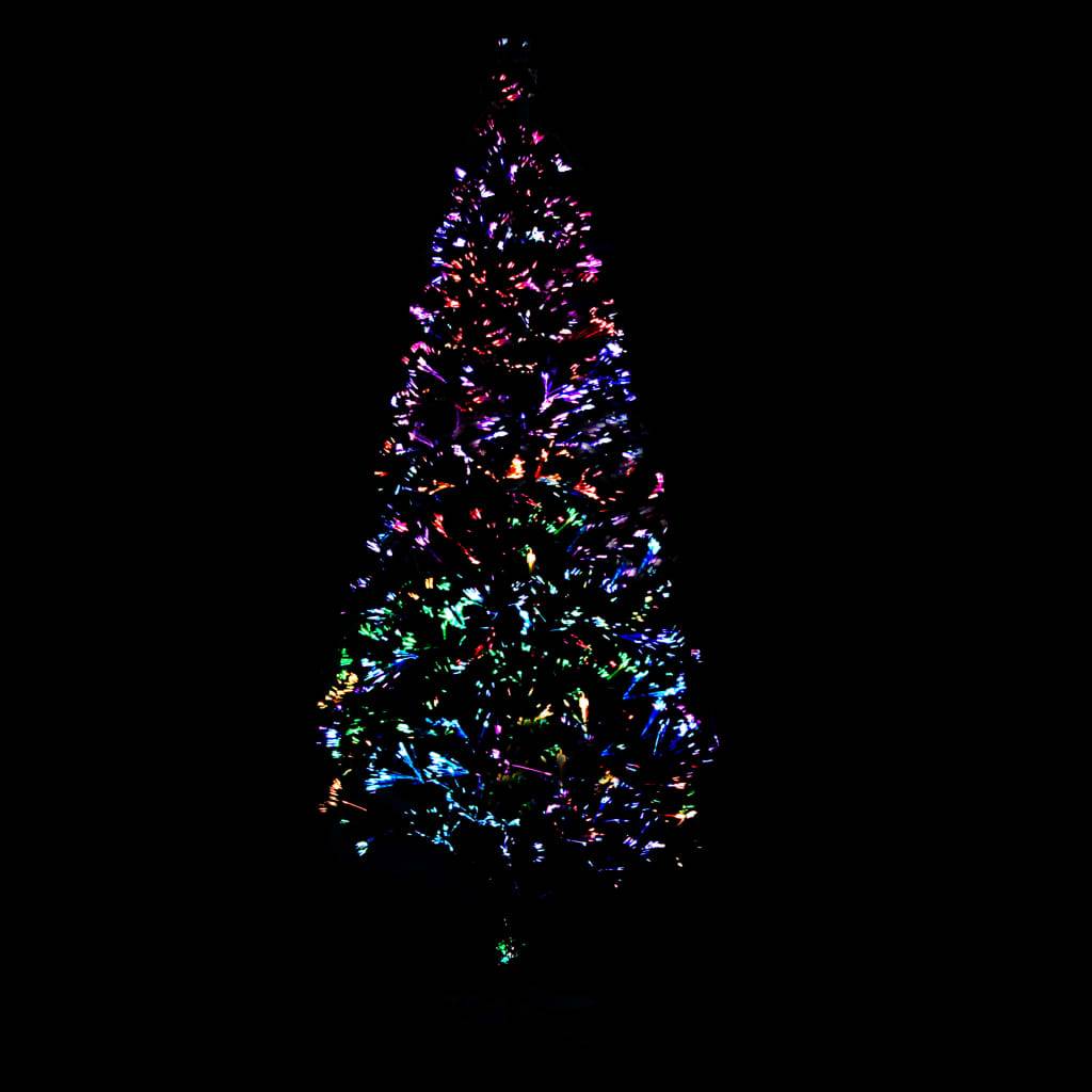 Sapin de Noël, Arbre de Noël artificiel avec support vert 120 cm fibre optique u2498q - Image 5
