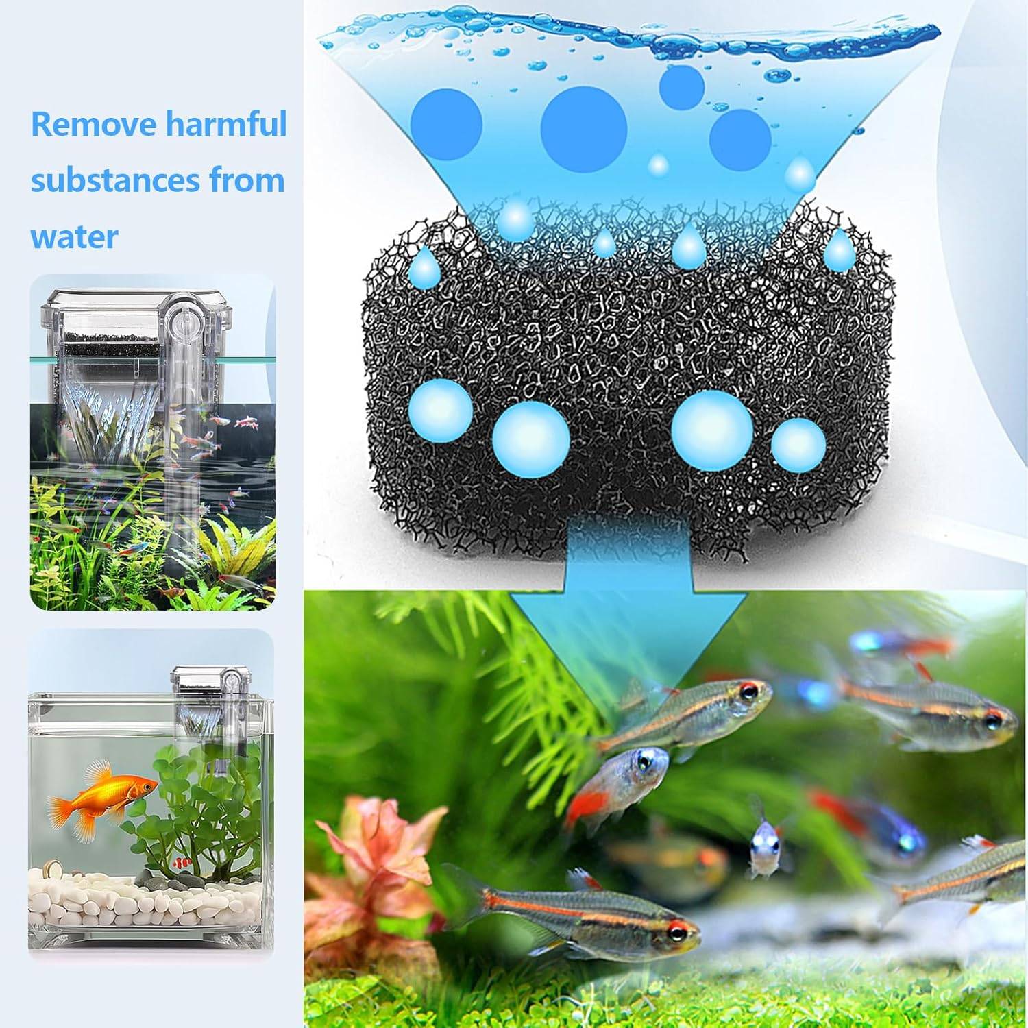 DtopbuyAge - Filtre Cascade USB Silencieux & Réglable pour Aquarium DtopbuyAge - Image 4