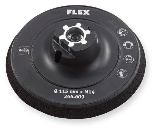 Plateau velcro BP-M II Ø115 M14 FLEX - 503754