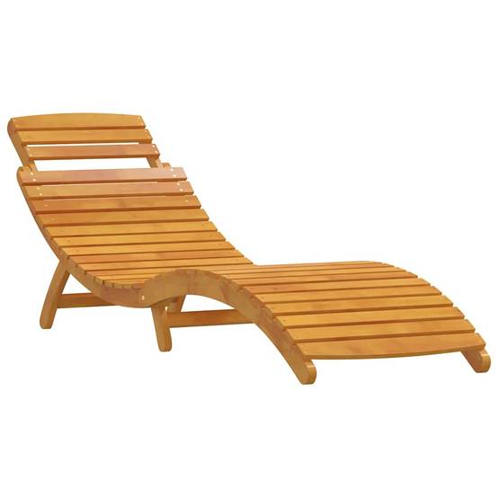 PANGIVO - Transat bois d'acacia massif marron 55 x 184 x 64 cm (2 pcs) - PANGIVO - Image 4