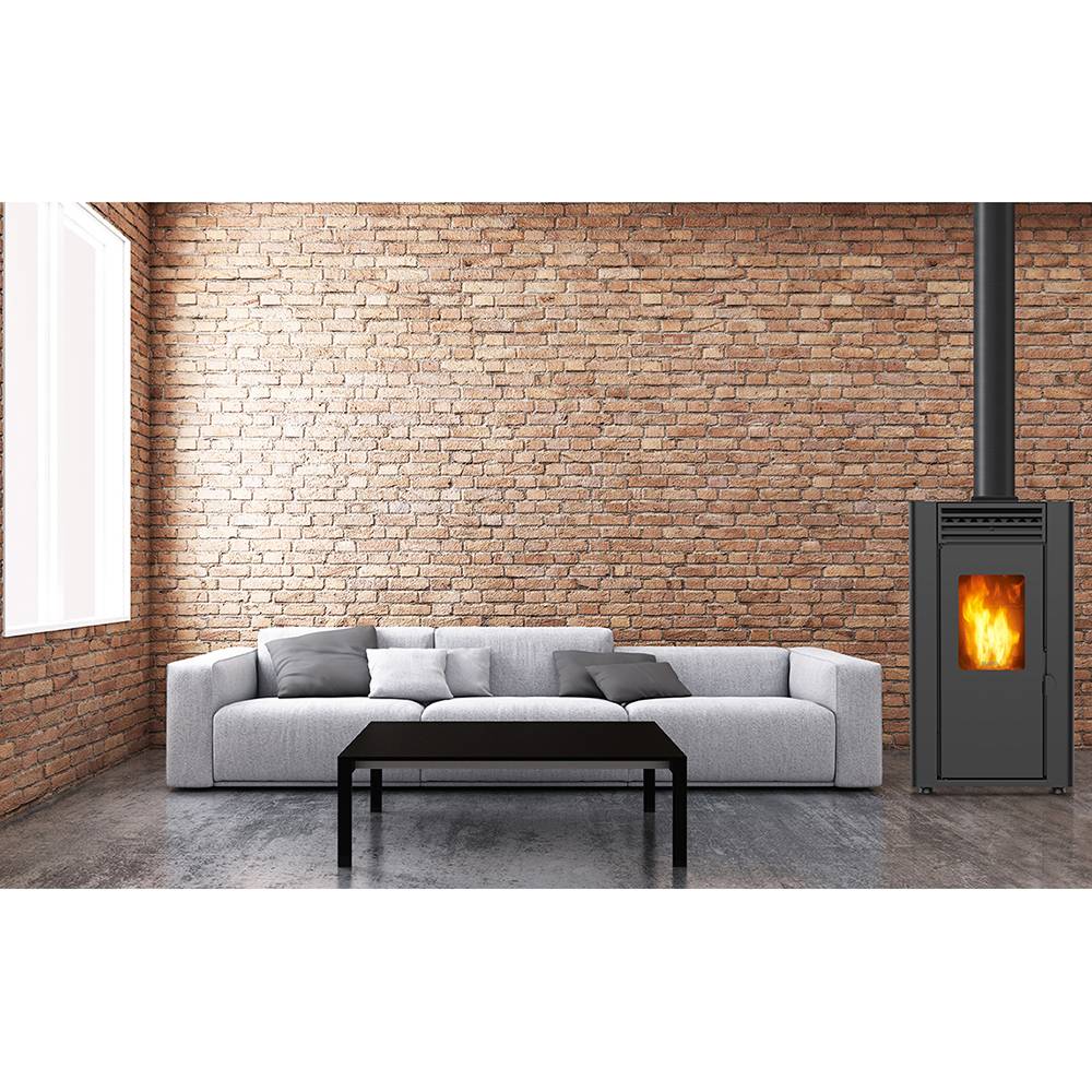 Supra - Poêle à granulés de bois 11.9kw blanc ORPHEE 12 BLANC Supra - Image 4
