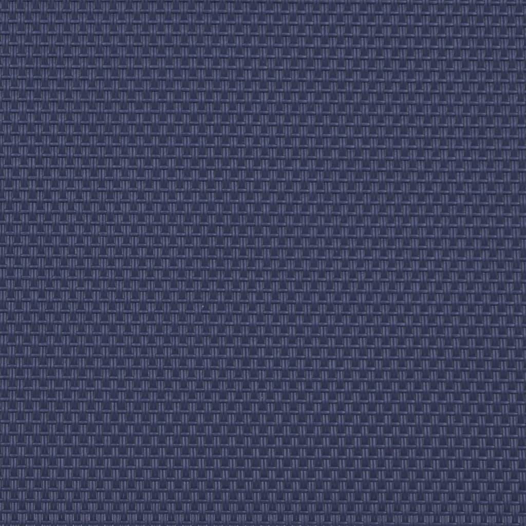 Maison Chic - Bain de soleil - Transat - Chaise longue bleu bois d'acacia solide et textilène - MEUBLE PRO - Image 9