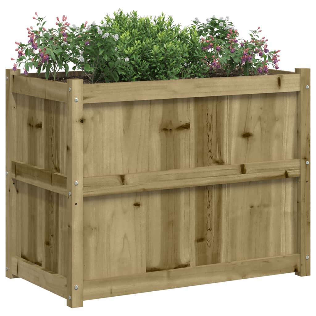 Vidaxl - Jardinière 90x50x70 cm bois de pin imprégné vidaXL 837473 - Image 5