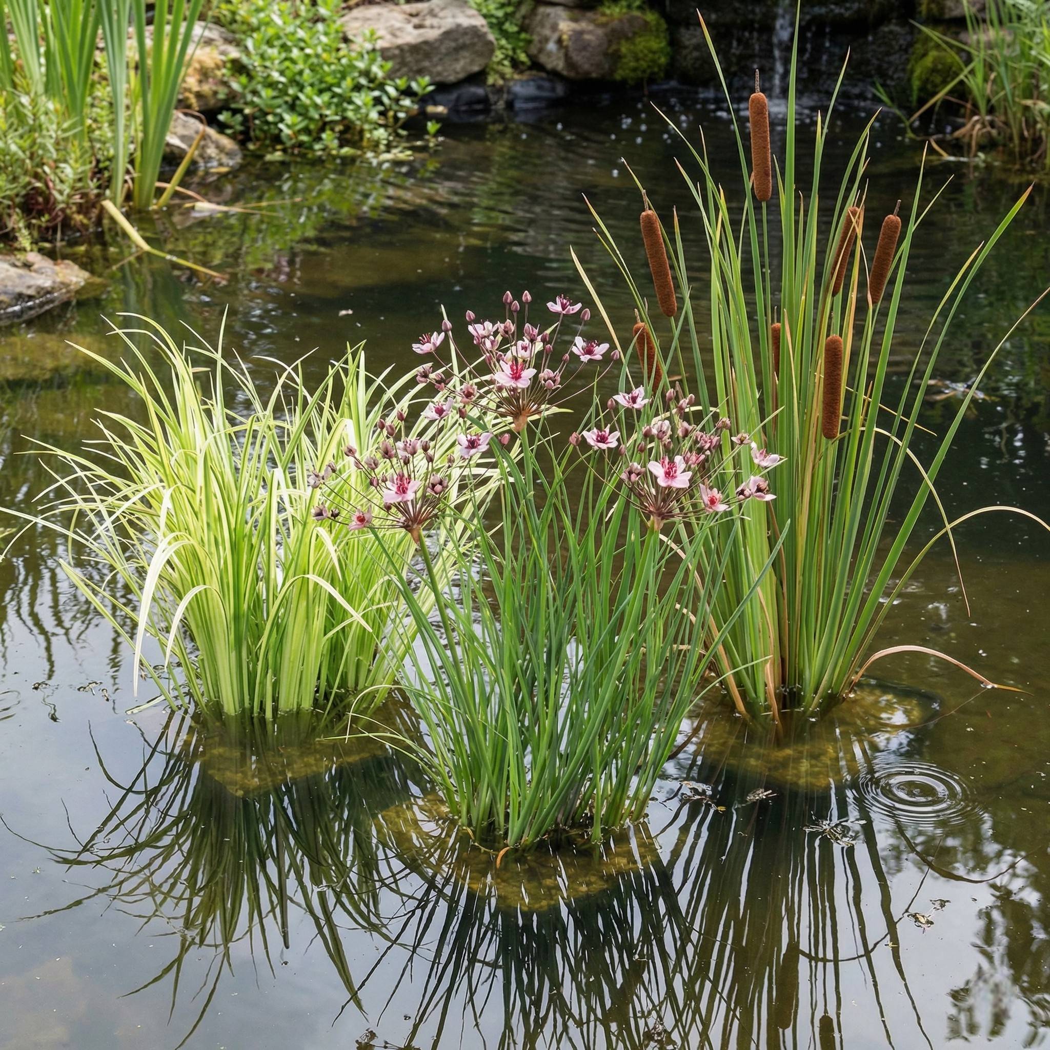 0 - Acore Odorant Plante Bassin - Rustique - Biologique - Pépinière - 9 Pièces - Image 3