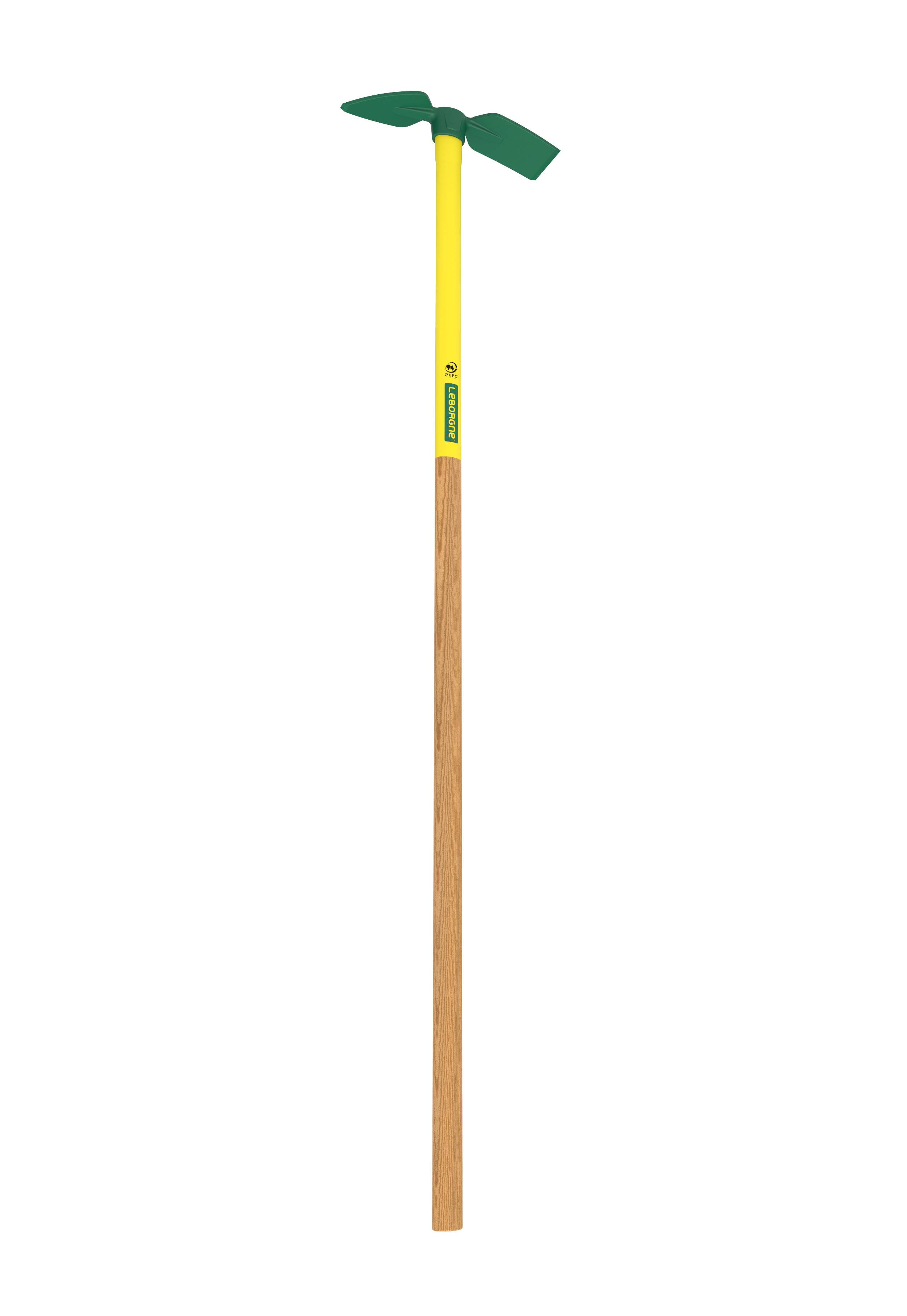 Leborgne - Serfouette panne et langue forgée Manche droit bois PEFC L.110 cm - Image 1