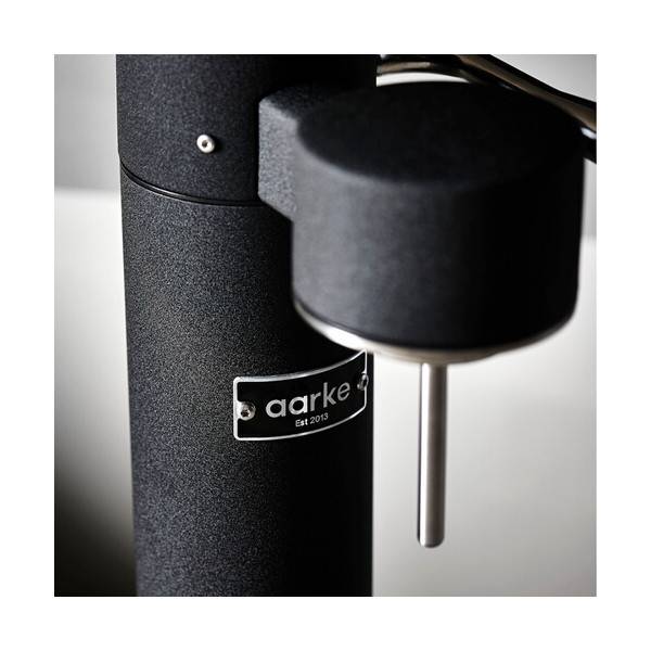 Machine à soda et eau gazeuse Aarke Pack Carbonator 3 Noir mat + CO2 AAB1018-CO204 - Image 8