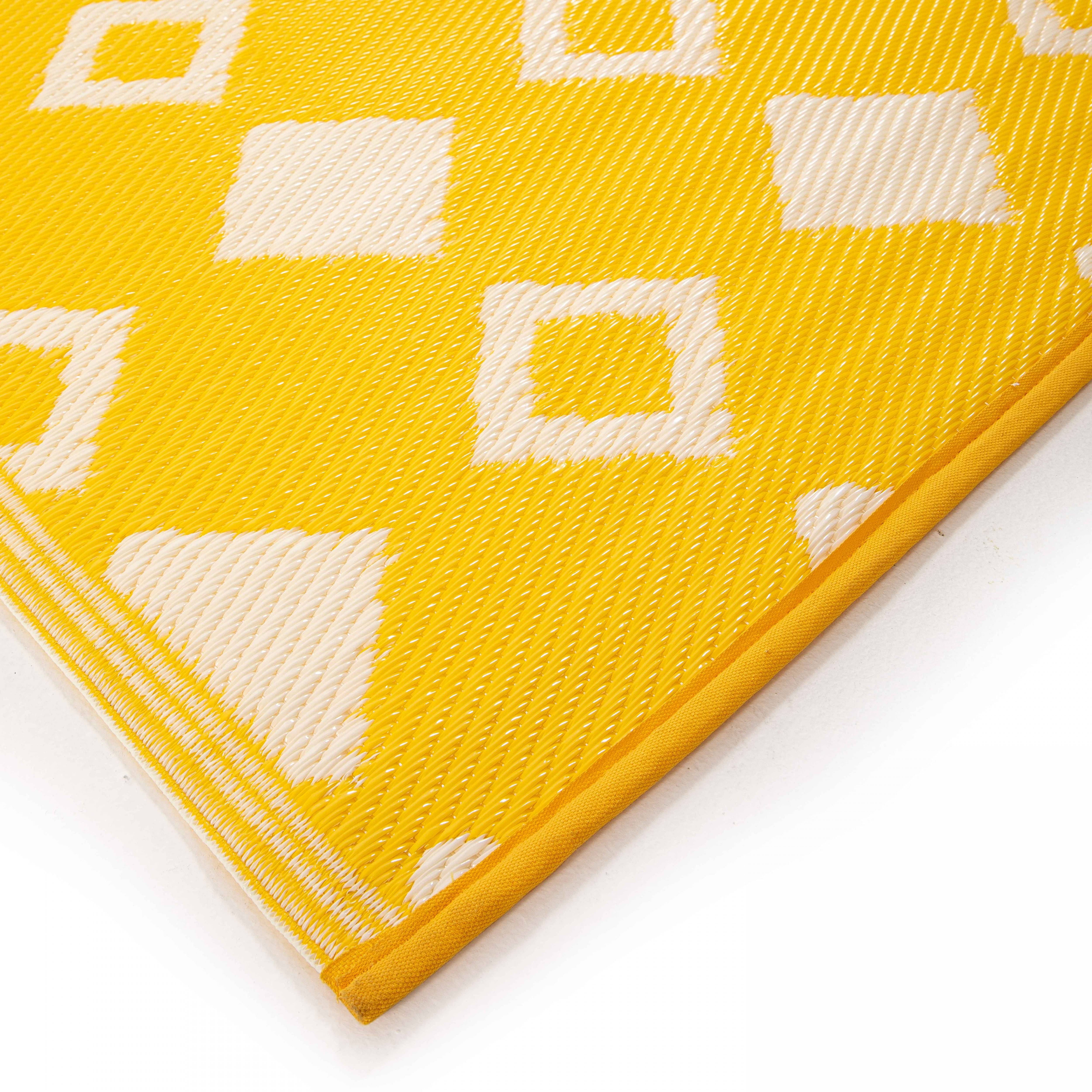 Oviala - Tapis d'extérieur double face en polypropylène tissé 120 x 180 cm
 - Oviala - Image 4