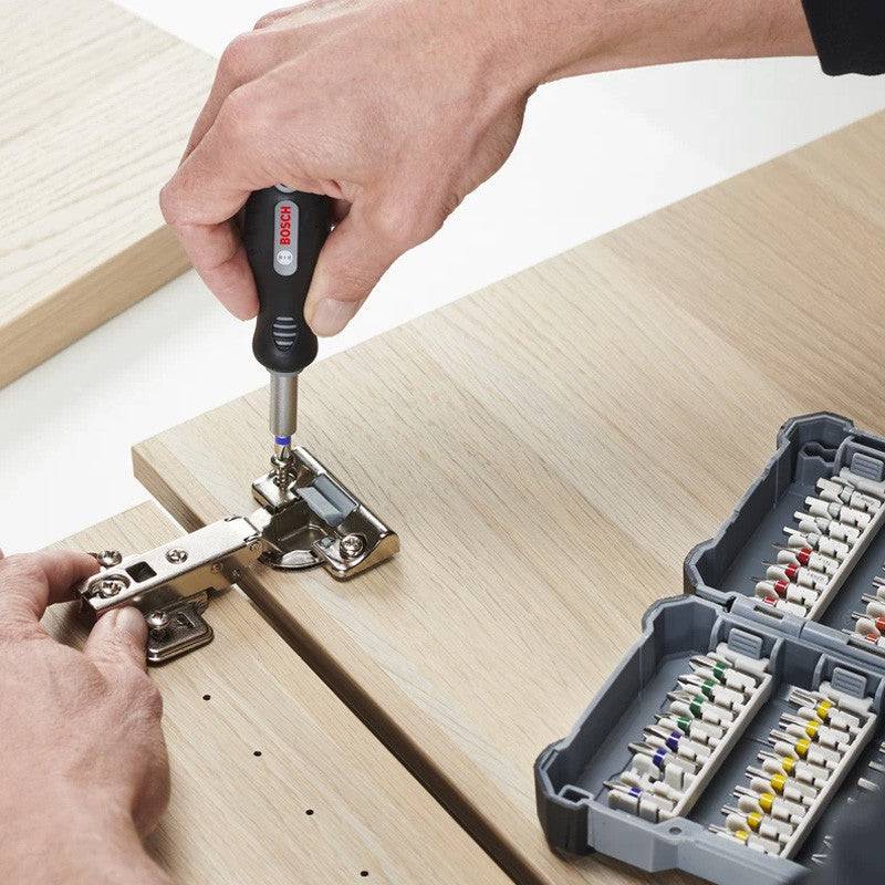 Bosch Professional - Assortiment d'embouts de vissage - BOSCH - 44 pièces + tournevis - 2607017693 - Image 6