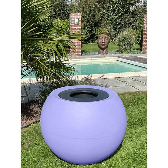 Plast'Up Rotomoulage - Pots de fleurs sphérique xxl speranza 325l-lot de 2 - Image 3