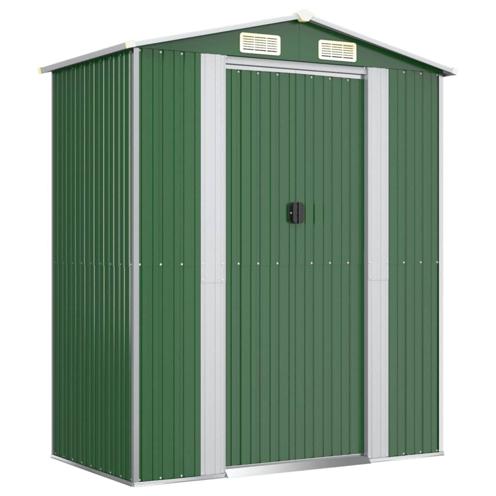 Vidaxl - Abri de jardin Vert 192x108x223 cm Acier galvanisé vidaXL 319267 - Image 2