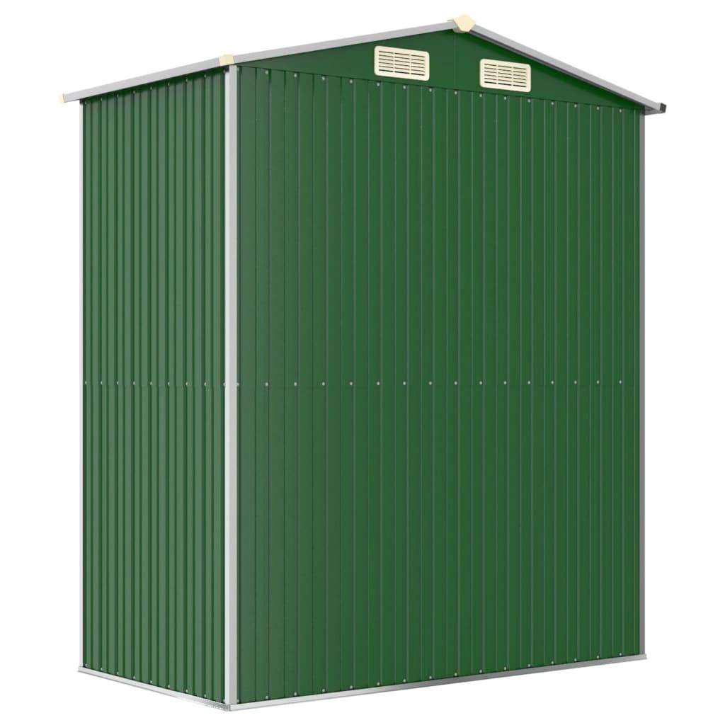 Vidaxl - Abri de jardin Vert 192x108x223 cm Acier galvanisé vidaXL 319267 - Image 6