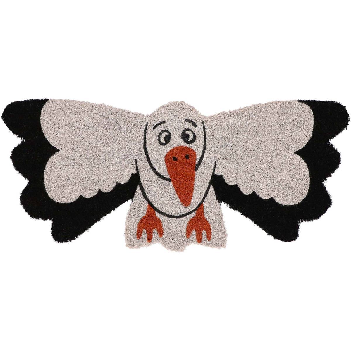 Esschert Design - Paillasson animal en fibres de coco intérieur extérieur Cigogne - Image 1