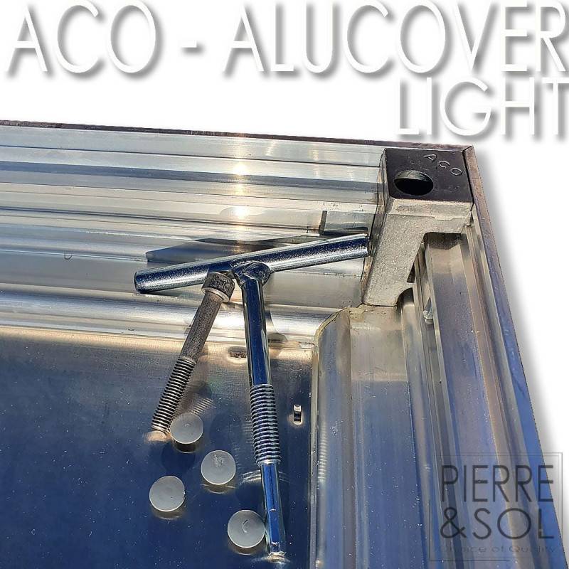 Alucover Light/Light Low - Couvercle à carreler étanche - ACO - 40 x 40 cm 50 mm - Image 7