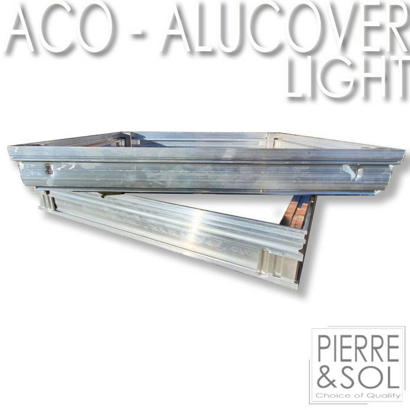 Alucover Light/Light Low - Couvercle à carreler étanche - ACO - 40 x 40 cm 50 mm - Image 8
