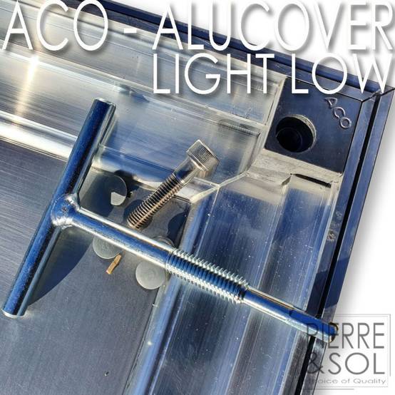 Alucover Light/Light Low - Couvercle à carreler étanche - ACO - 40 x 40 cm 50 mm - Image 6