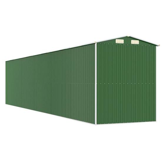 Vidaxl - Abri de jardin Vert 192x938x223 cm Métal galvanisé vidaXL 3147436 - Image 7