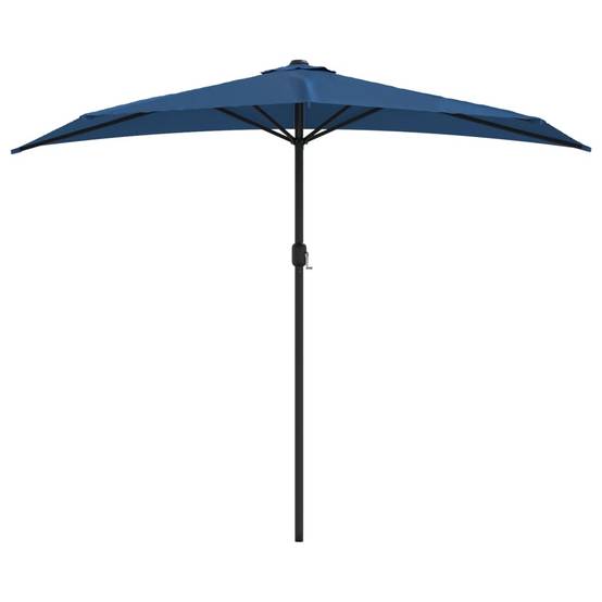 Parasol de balcon aluminium bleu 270 x 144 x 222 cm - PANGIVO - Image 3
