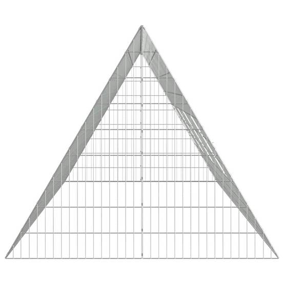 Vidaxl - Cage à poules Argent 430 x 100 x 85 cm Acier galvanisé vidaXL 3394438 - Image 8