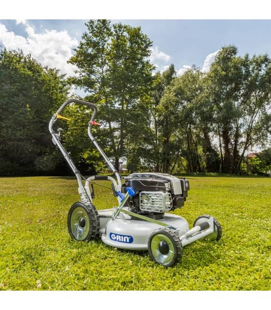 Grin - Tondeuse thermique professionnelle 53cm - mulching haute performance, moteur Briggs Stratton 190cm3 - 2 vitesses avant - GRIN - Image 6