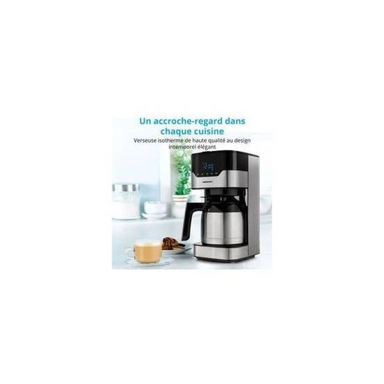 Machine a Cafe - Cafetiere Electrique filtre programmable avec carafe - MEDION - MD 18458 - isotherme - 900W - 1,2 L - Image 3