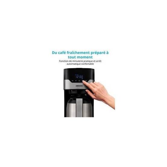 Machine a Cafe - Cafetiere Electrique filtre programmable avec carafe - MEDION - MD 18458 - isotherme - 900W - 1,2 L - Image 4