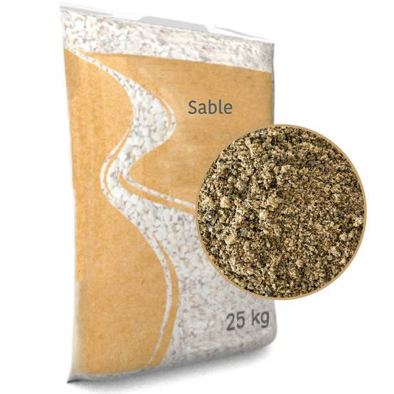 No name - Lot de 4 sacs de 25 KG de sable de jardinage 0/4 - Image 3
