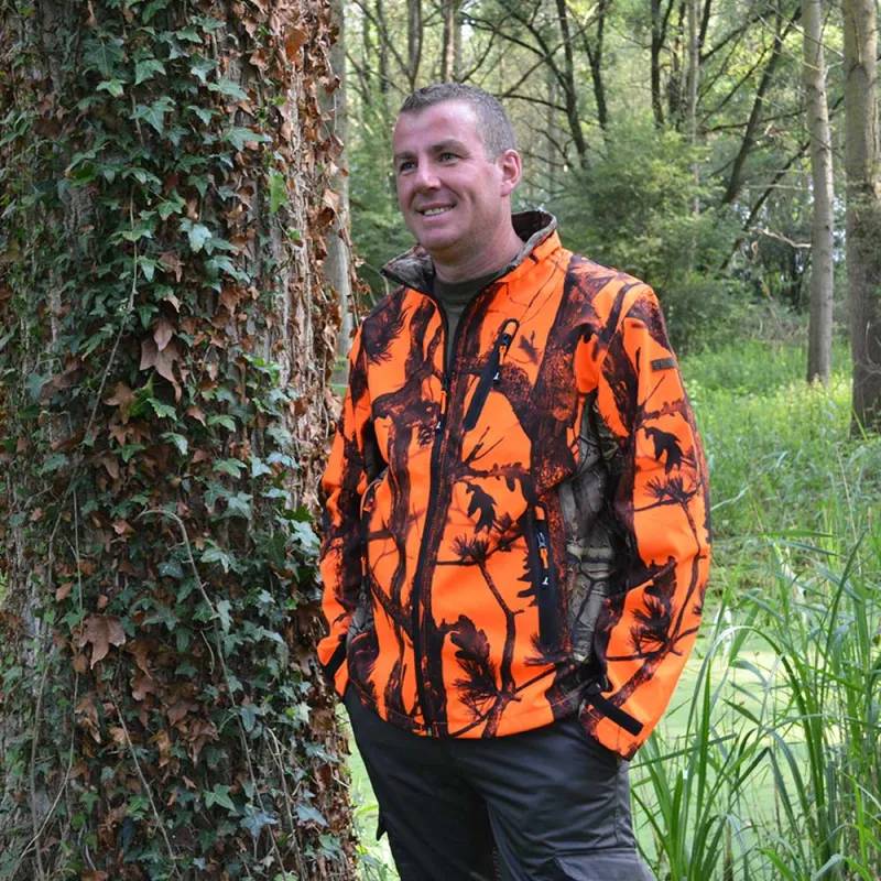 Blouson chasse Percussion Softshell Ghost Camo 4 poches S à 4XL Percussion - Image 5