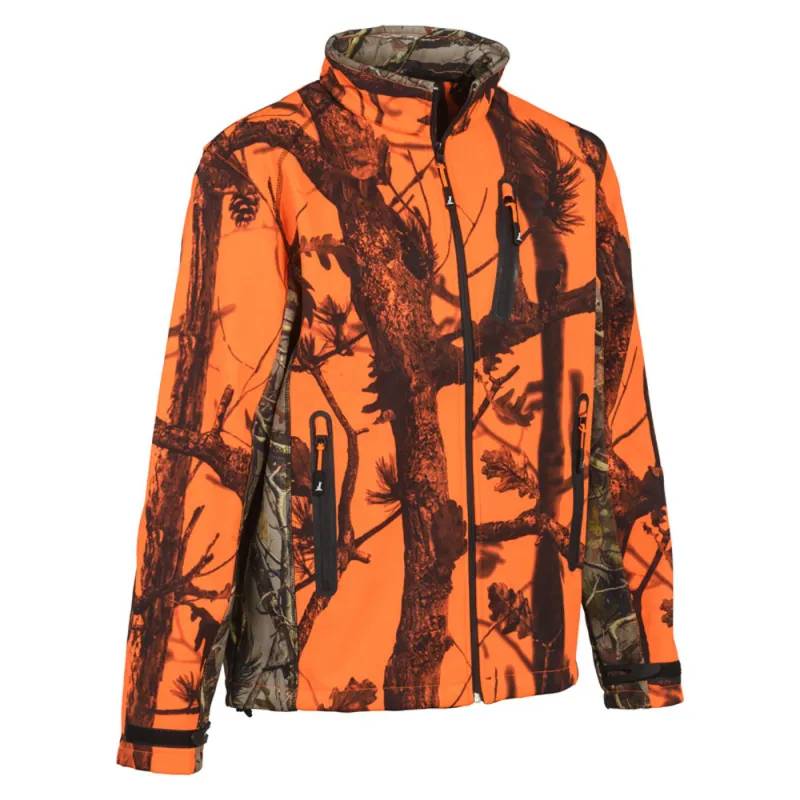 Blouson chasse Percussion Softshell Ghost Camo 4 poches S à 4XL Percussion - Image 1