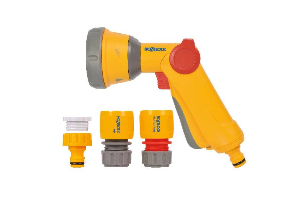 Hozelock - Kit pistolet 15 mm multijets bi-matière 2022 pour le nettoyage et l’arrosage HOZELOCK - Image 1
