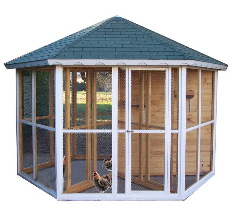 Habrita - Volière en bois 9.60m² POH38 Habrita - Image 1