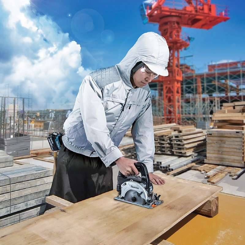 Blouson ventilé MAKITA DFJ401Z 12 CXT / 14,4 / 18V Li-Ion (Produit seul) - taille XL - MAKITA ACCESSOIRES - Image 4
