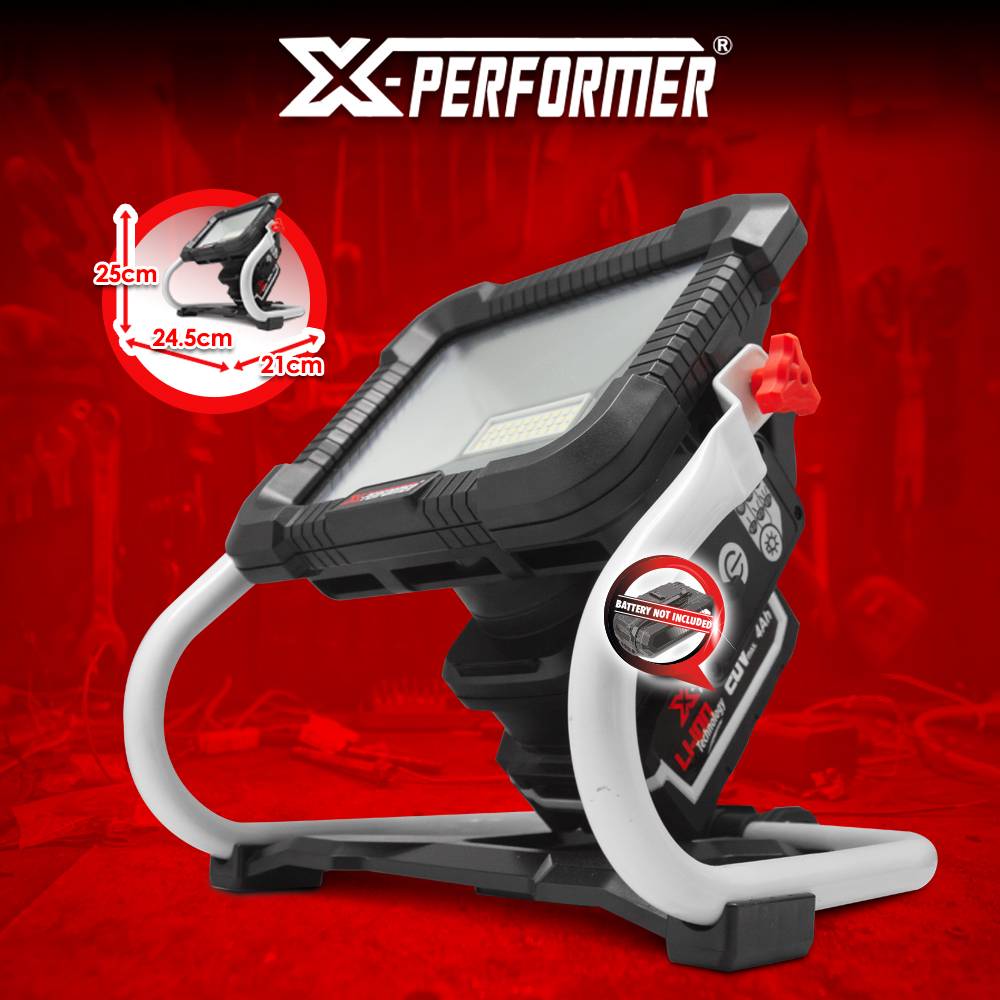 Projecteur de chantier rechargeable 20V livré sans batterie - X Performer - Image 4