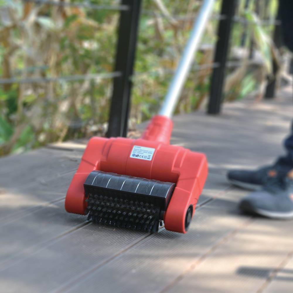 Sans Marque - Nettoyeur électrique terrasse et sol / Brosse rotative Maxibrush - Image 5